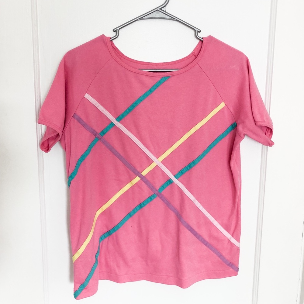 Vintage Lilly Pulitzer Color-Stripe Top